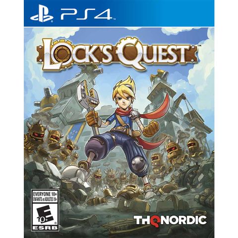 PlayStation PS4《洛克大冒險 Locks Quest 》英文美版