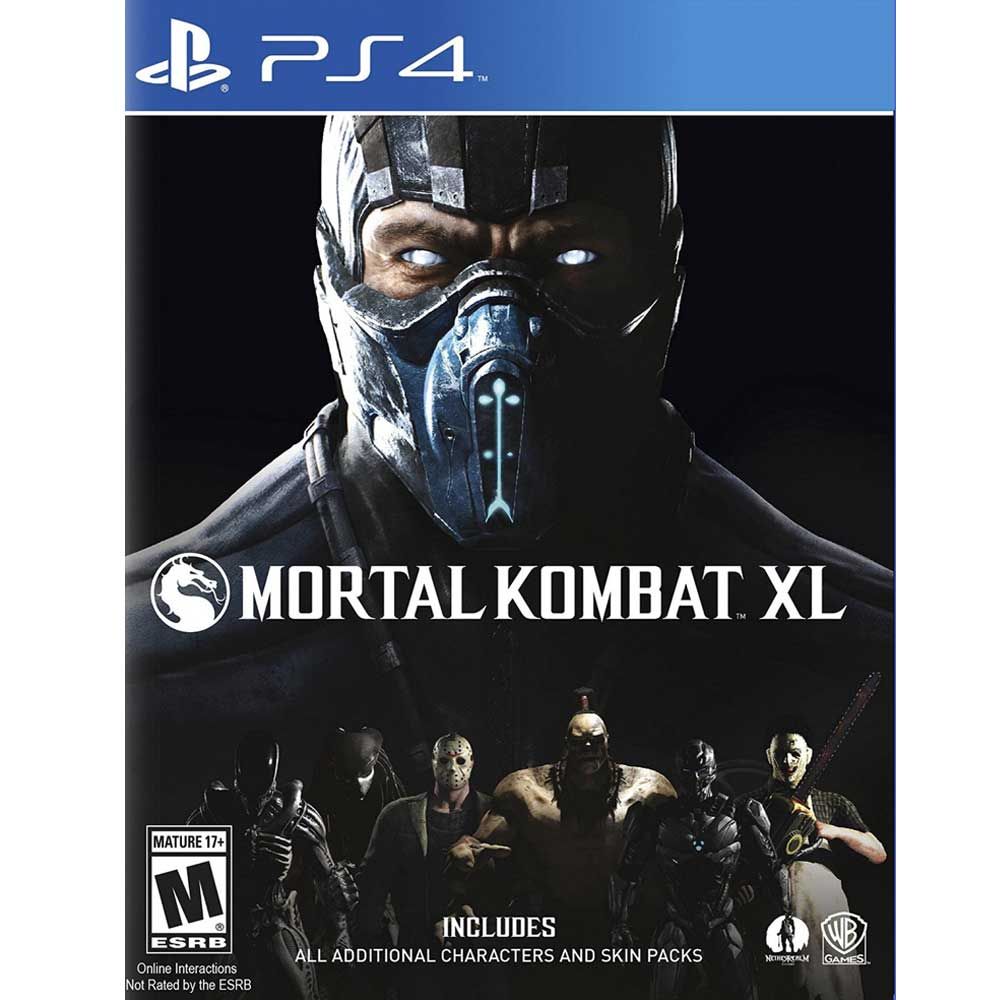 PlayStation PS4《真人快打 XL Mortal Kombat XL》英文美版