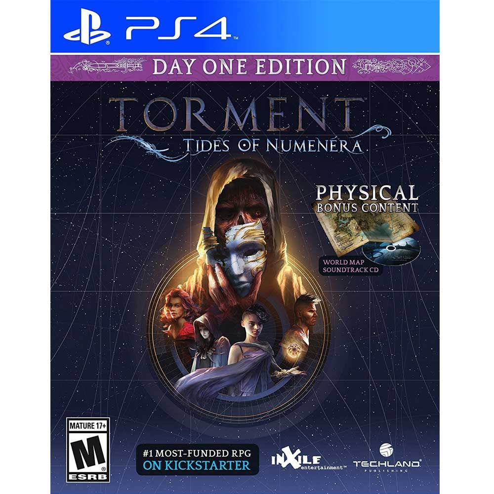 PlayStation PS4《異域鎮魂曲: Tides Of Numenera 首日版 Torment: Tides Of Numenera Day One Edition》英文美版