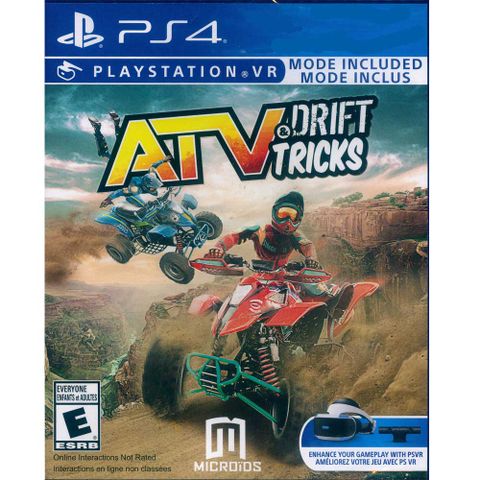 發售日︱2017-11-14PS4《越野沙灘車 ATV Drift &amp; Tricks》英文美版