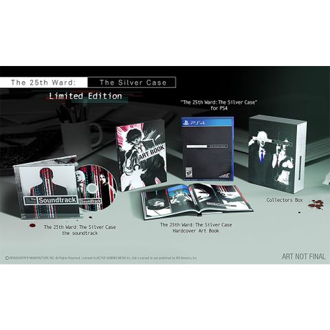 PS4《銀色事件 25區 The 25th Ward The Silver Case》英文美版