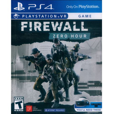 PS4《防火牆 絕命時刻 FIREWALL ZERO HOUR》英文美版 (PSVR專用)