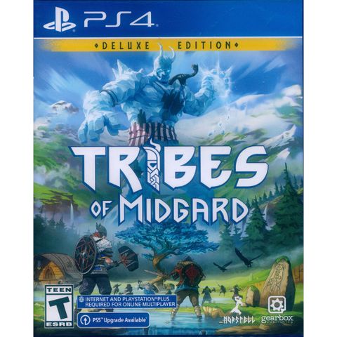 PlayStation PS4《米德加德部落 豪華版 Tribes of Midgard: Deluxe Edition》中英文美版