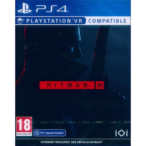 PS4《刺客任務 3 HITMAN 3》中英文歐版