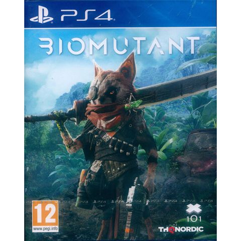 PlayStation PS4《突變紀元 Biomutant》中英日文歐版