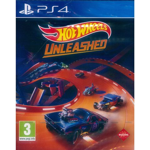 PlayStation PS4《風火輪小汽車解放 Hot Wheels Unleashed》中英日文歐版