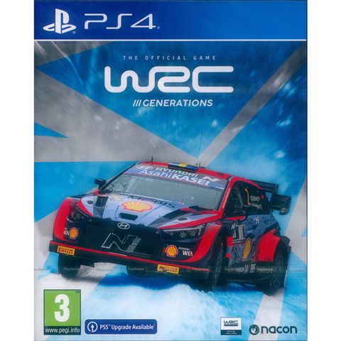 PlayStation PS4《世界越野冠軍賽 世代 WRC Generations》中文歐版