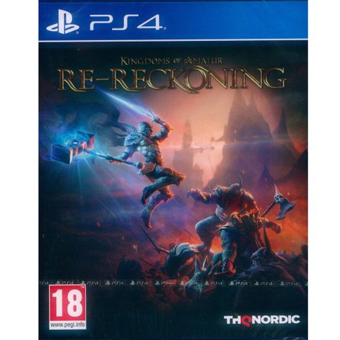 PlayStation PS4《大地王國罪與罰 強化完整版 Kingdoms of Amalur: Re-Reckoning》中英日文歐版