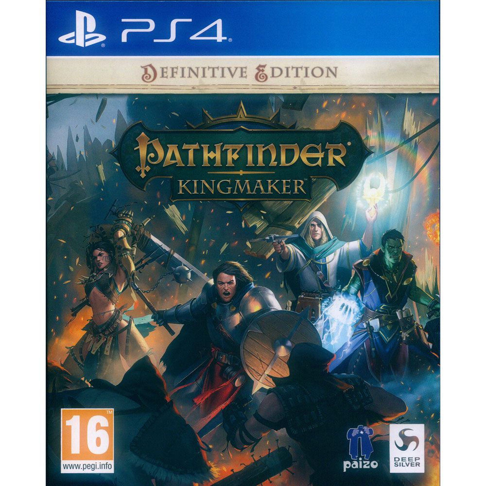 PlayStation PS4《尋路者傳奇擁立國王 決定版 Pathfinder Kingmaker Definitive Edition》中英日文歐版