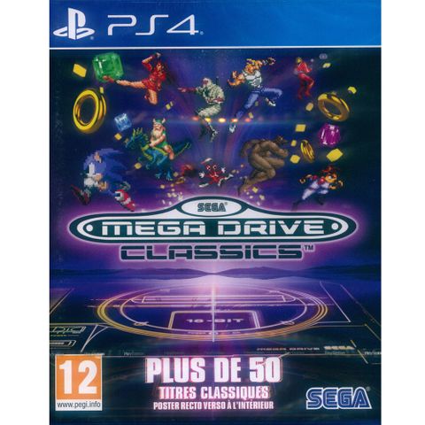 PS4《SEGA Mega Drive Classics 經典合輯》英文歐版