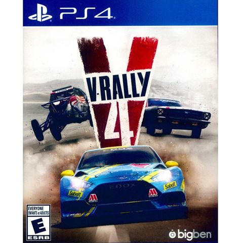 PlayStation PS4《越野英雄 4 V-RALLY 4》英文美版