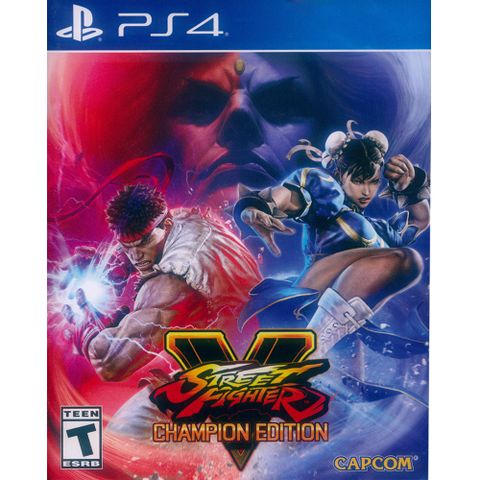 PlayStation PS4《快打旋風 5 冠軍版 Street Fighter V Champion Edition》英日文美版