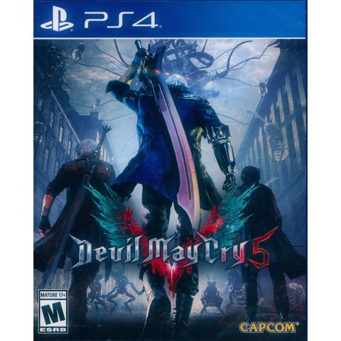 PS4《惡魔獵人 5 Devil May Cry 5》英日文美版
