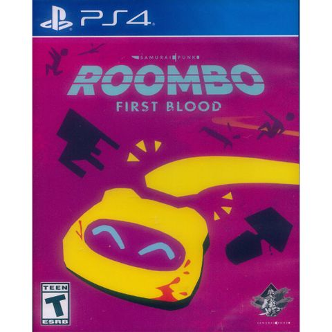 PlayStation PS4《掃地機器人首殺 Roombo: First Blood》中英日文美版