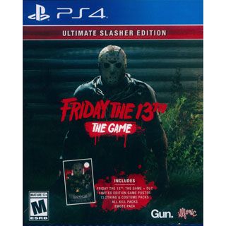 ULTIMATE SLASHER EITION  13THE MINCLUDESFRIDAY THE  D  GAME     Gun