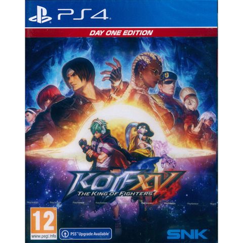 PS4《拳皇 XV 格鬥天王 15 首日版 The King Of Fighters XV Day One Edition》中英日文歐版 支援升級PS5