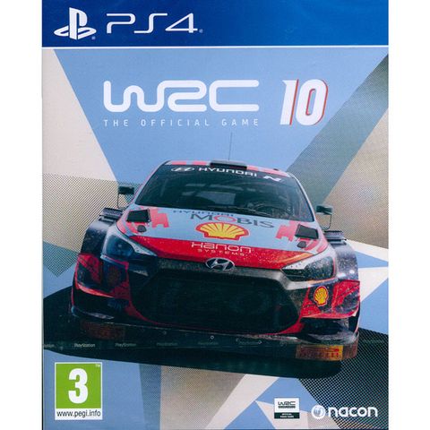 PlayStation PS4《世界越野冠軍賽 10 WRC 10 - The Official Game》中英文歐版(亞版)