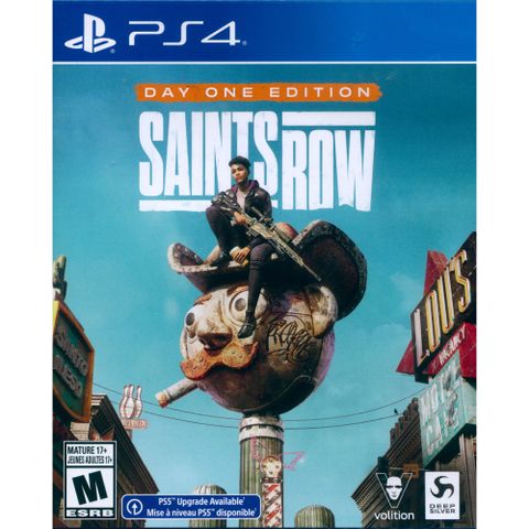 PlayStation PS4《黑街聖徒 首日版 Saints Row Day One Edition》中英日文美版