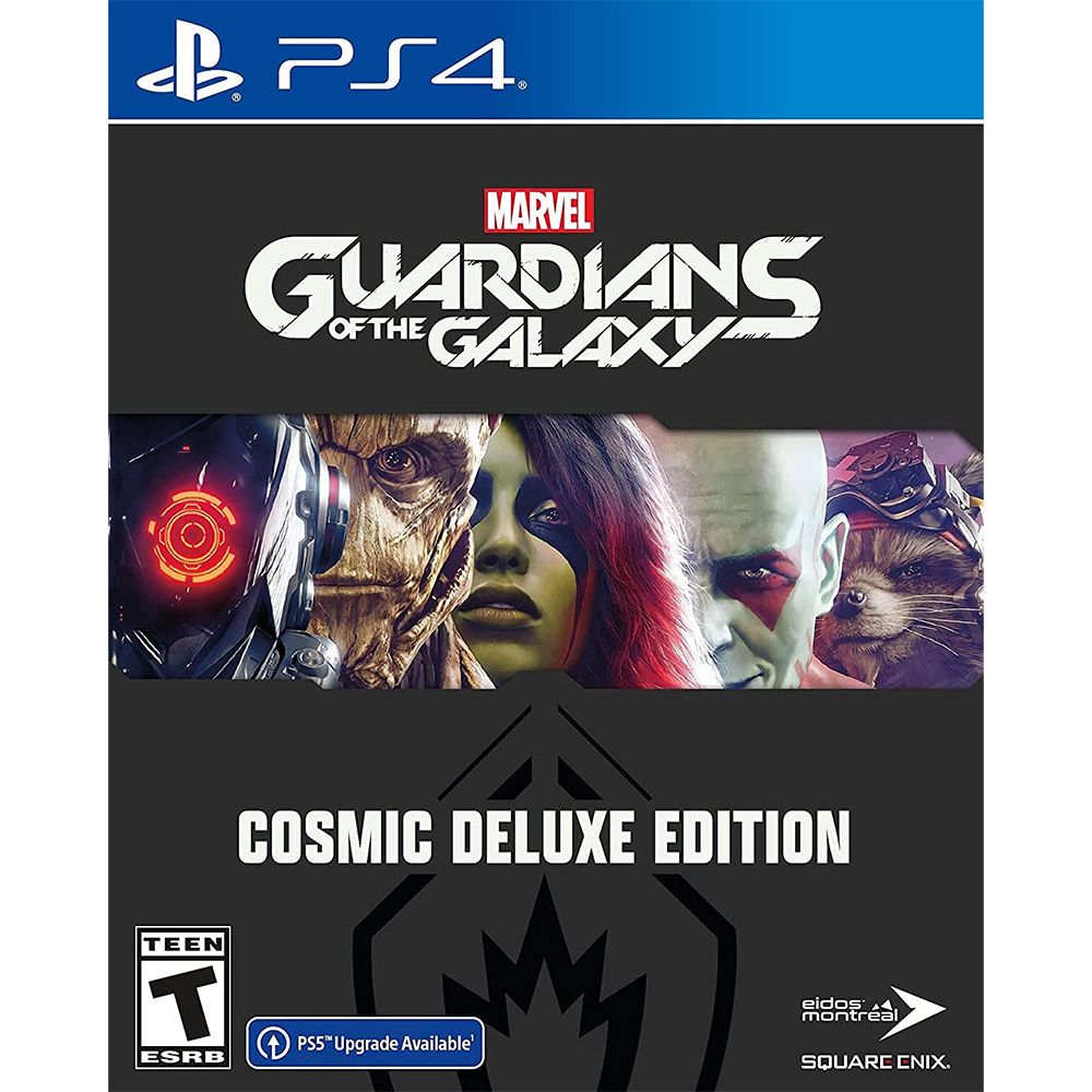 PlayStation PS4《漫威星際異攻隊 宇宙豪華版 Marvels Guardians of the Galaxy》中英日文美版