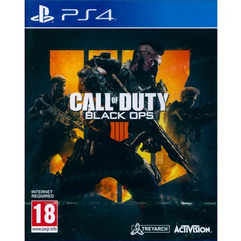 PlayStation PS4《決勝時刻黑色行動 4 CALL OF DUTY Black OPS 4》英文歐版