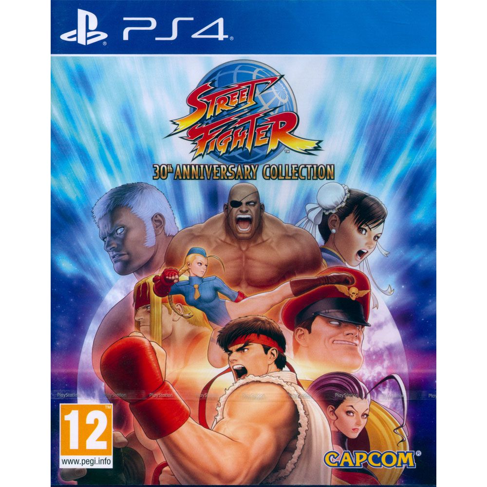 PlayStation PS4《快打旋風 30 週年紀念合集 Street Fighter 30th Anniversary》中英日文歐版