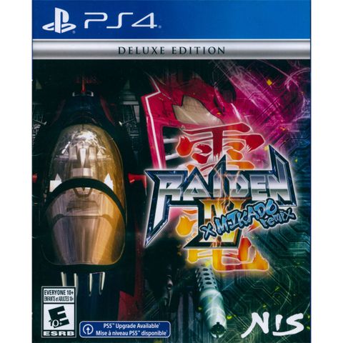 PlayStation PS4《雷電IV x 米卡多混音版 豪華版 Raiden IV x MIKADO》英文美版 可免費升級PS5版本