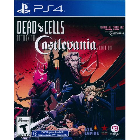 PS4《死亡細胞: 重返惡魔城 Dead Cells: Return》中英日文美版 可免費升級PS5版本