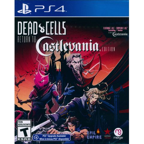 PlayStation PS4《死亡細胞: 重返惡魔城 Dead Cells: Return》中英日文美版 可免費升級PS5版本