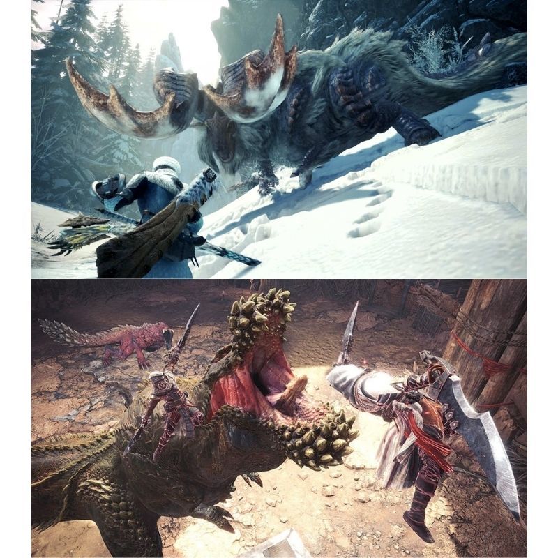 CAPCOM PS4 魔物獵人 世界 冰原 MHW Iceborne 中文版