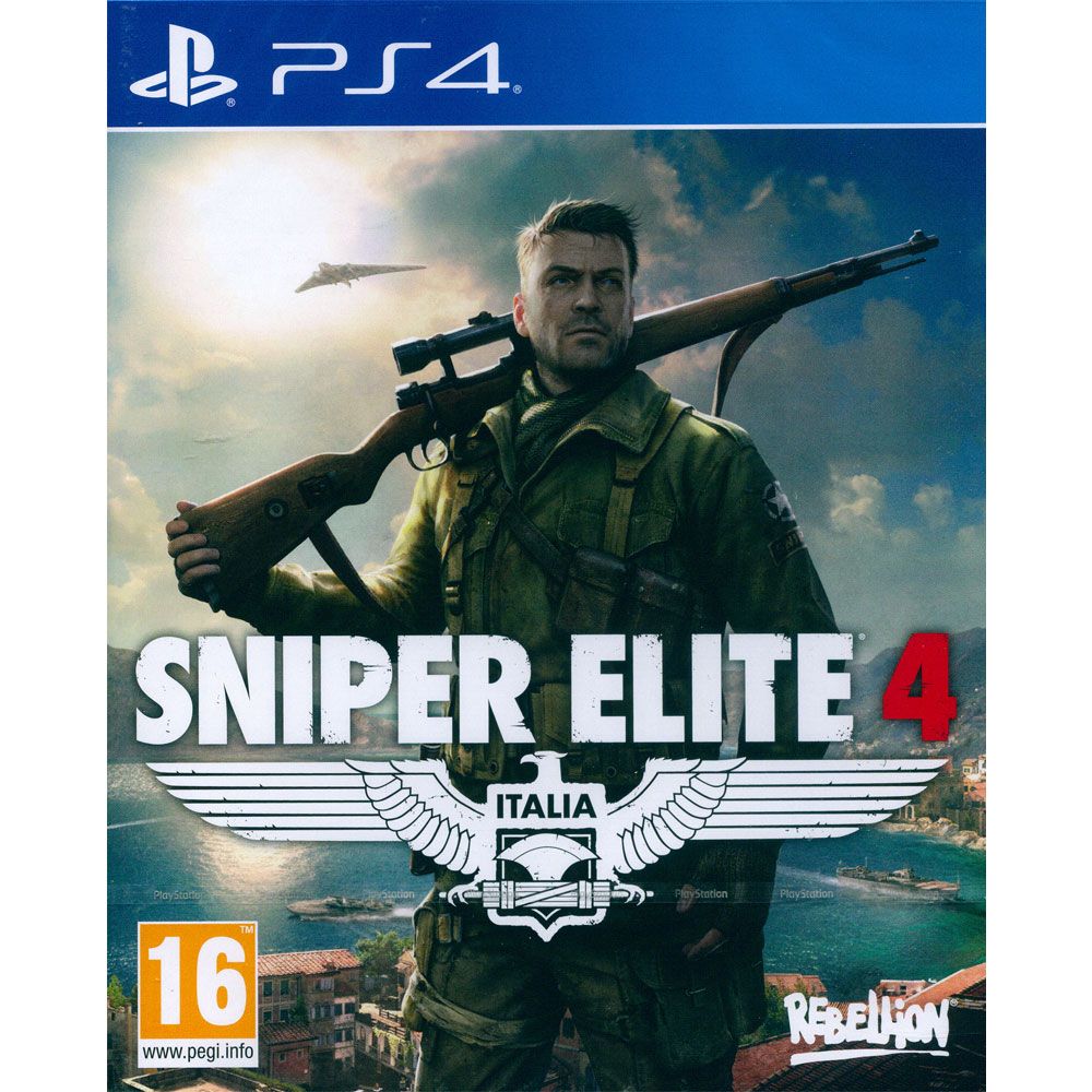 PlayStation PS4《狙擊之神 4 Sniper Elite 4 》中英文歐版