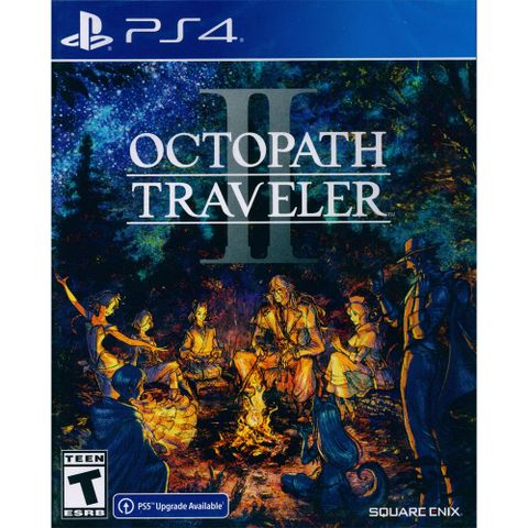 PS4《歧路旅人 2 八方旅人 2 Octopath II》中英日文美版 可免費升級PS5版本