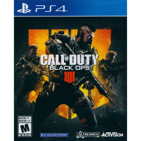 PS4《決勝時刻：黑色行動 4 CALL OF DUTY Black OPS 4》英文美版