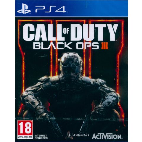 PS4《決勝時刻：黑色行動 3 CALL OF DUTY Black OPS 3》英文歐版