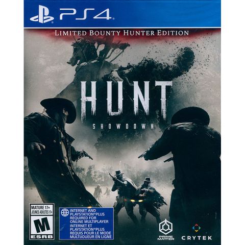 PlayStation PS4《獵殺對決 惡靈獵殺緊要關頭 限量賞金獵人版 Hunt Showdown》中英文美版