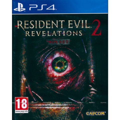 PlayStation PS4《惡靈古堡啟示 2 Resident Evil: Revelations 2》中英日文歐版