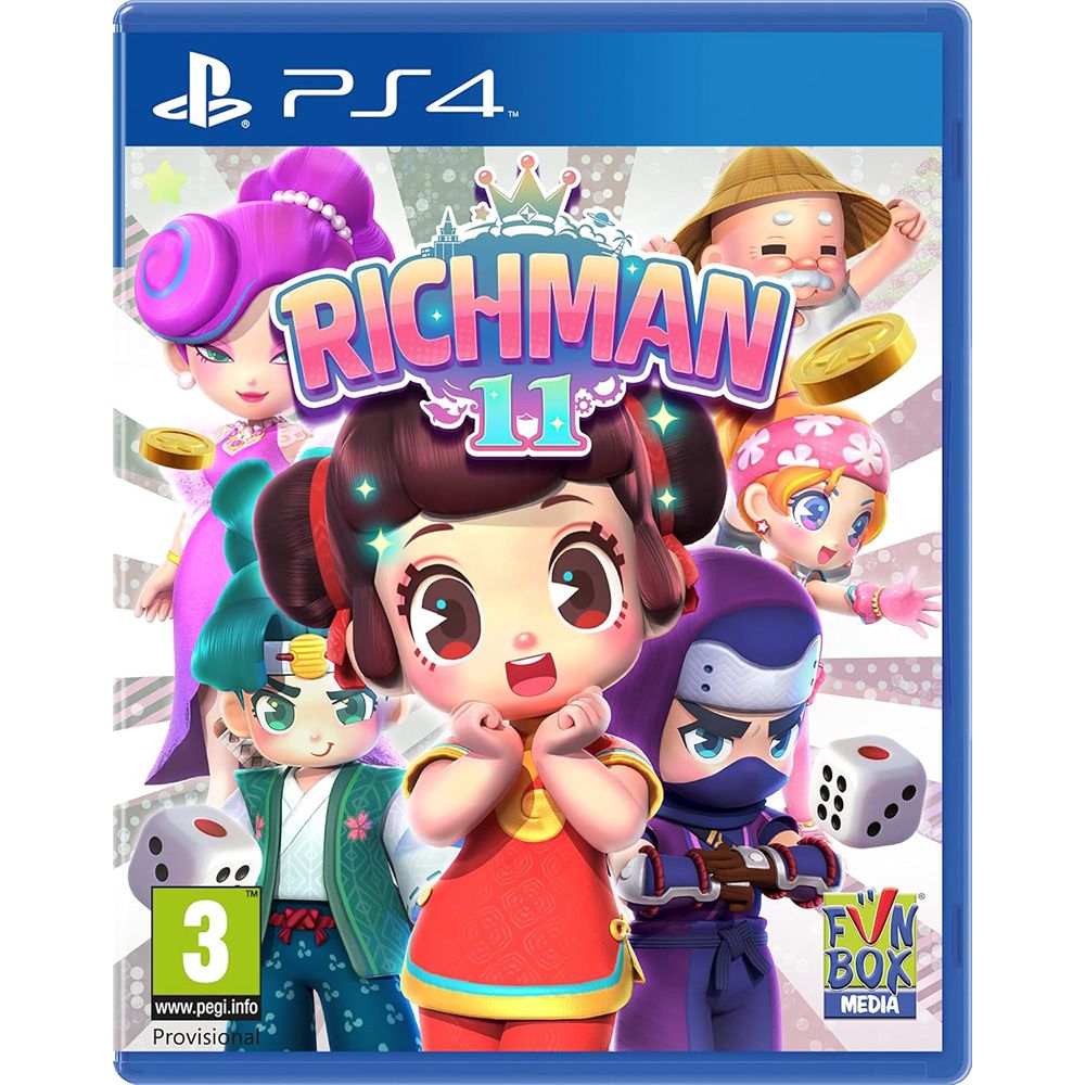 PlayStation PS4《 大富翁11 RICHMAN 11 》中文一般版