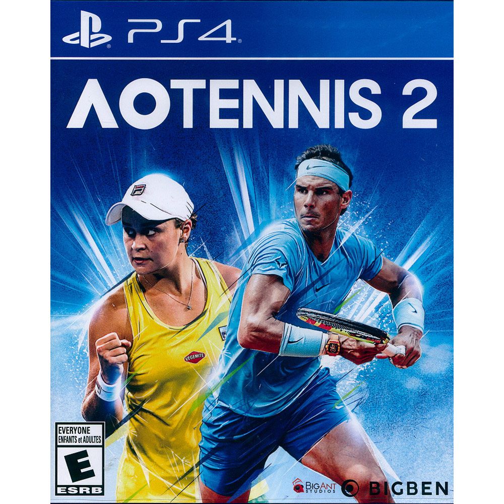 PlayStation PS4《 澳洲國際網球 2 AO Tennis 2 》英文美版