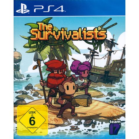 PlayStation PS4《島嶼生存者 The Survivalists》中英日文歐版