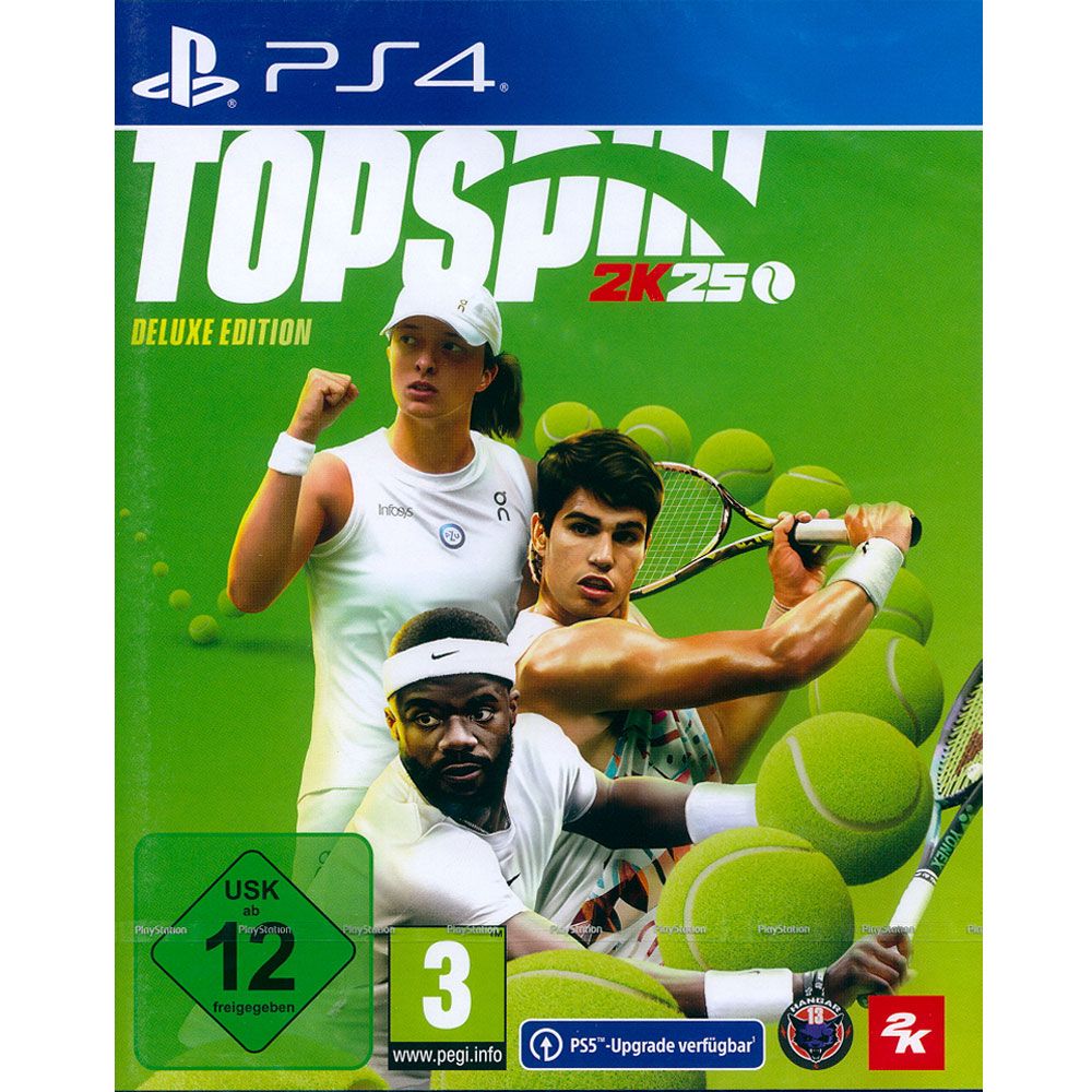 PlayStation PS4《職業網球大聯盟2K25 豪華版 Top Spin 2k25 Deluxe Edition》中英日文歐版