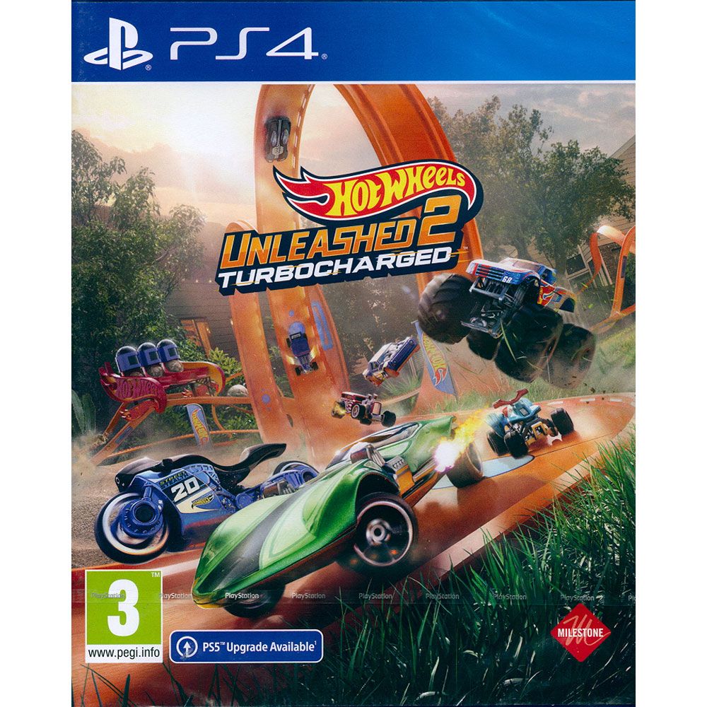 PlayStation PS4《風火輪解放 2 渦輪增壓 Hot Wheels Unleashed 2 Turbocharged》中英日文歐版