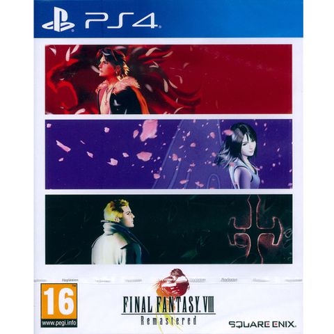 PlayStation PS4《太空戰士 最終幻想 8 重製版 Final Fantasy 8 Remastered》英日文歐版