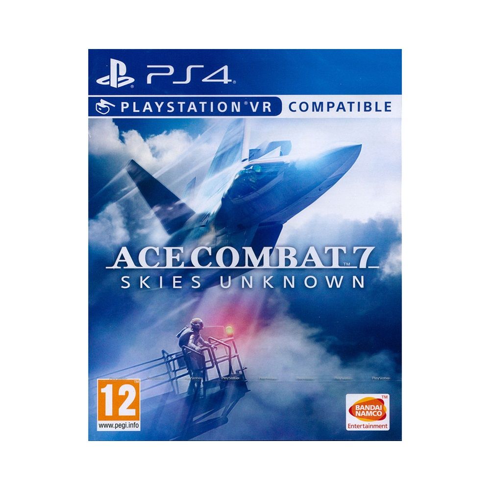 PLAYSTATION VR COMPATIBLEACE COMBAT SKIES UNKNOWN12www.pegi.infoBANDAINAMCOEntertainment