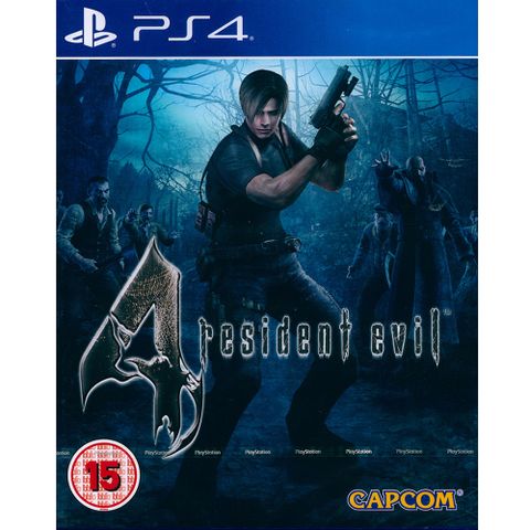 PlayStation PS4《 惡靈古堡 4 完整版 RESIDENT EVIL 4 》英文歐版