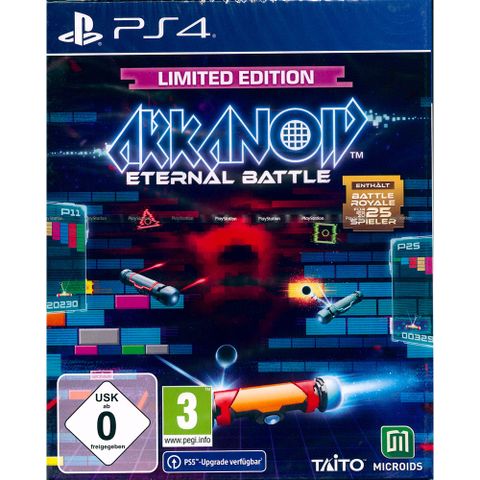 PlayStation PS4《打磚塊永恆之戰 限量版 Arkanold: Enternal Battle - Limited Edition》中英日文歐版