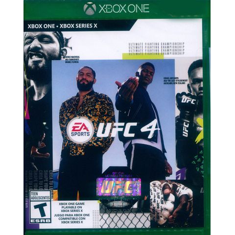 Xbox  ONE《UFC4 終極格鬥王者 4 EA SPORTS UFC 4 》中英文美版