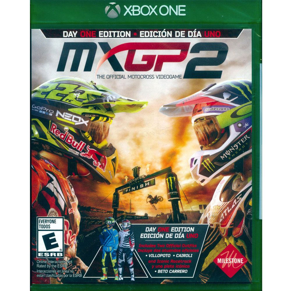 Xbox  ONE《世界摩托車越野錦標賽 2首日版 MXGP 2》英文美版