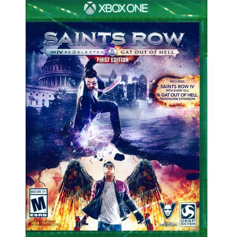 Xbox ONE《黑街聖徒 4再次當選+逃出地獄 第一完整版》英文美版
