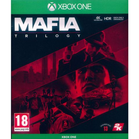 Xbox ONE《四海兄弟 三部曲 Mafia Trilogy》中英文歐版