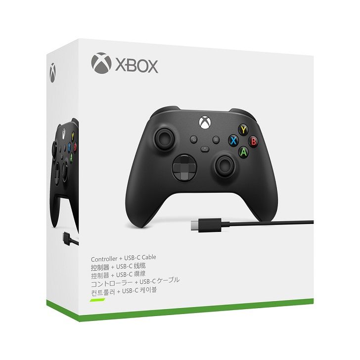 XBOX 無線控制器（磨砂黑）+ USB-C纜- PChome 24h購物