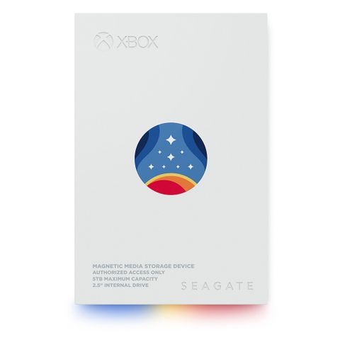 Seagate -XBOX Starfield星空 限定版外接硬碟 (Game Drive 5TB)